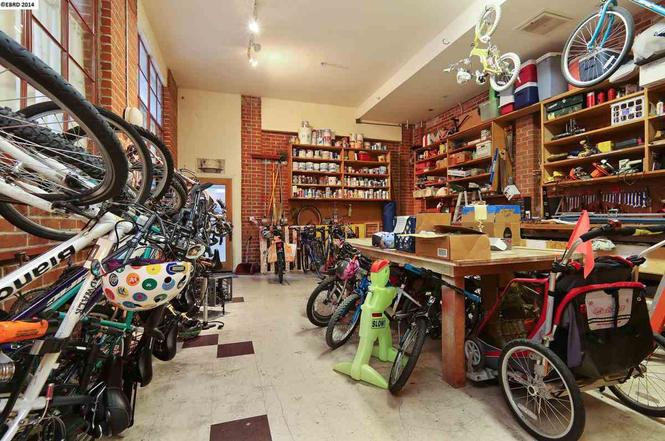Workshop and bike storage